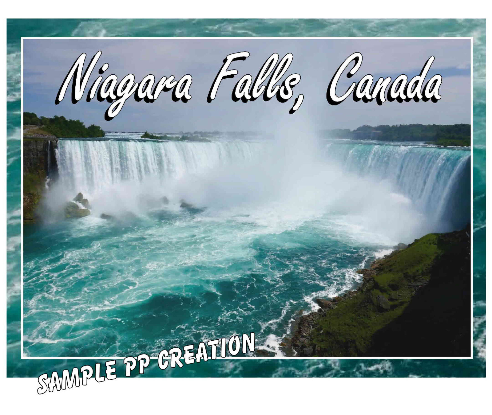 NIAGRA FALLS, CANADA PHOTO FRIDGE MAGNET 4 X 3 inches TRAVEL