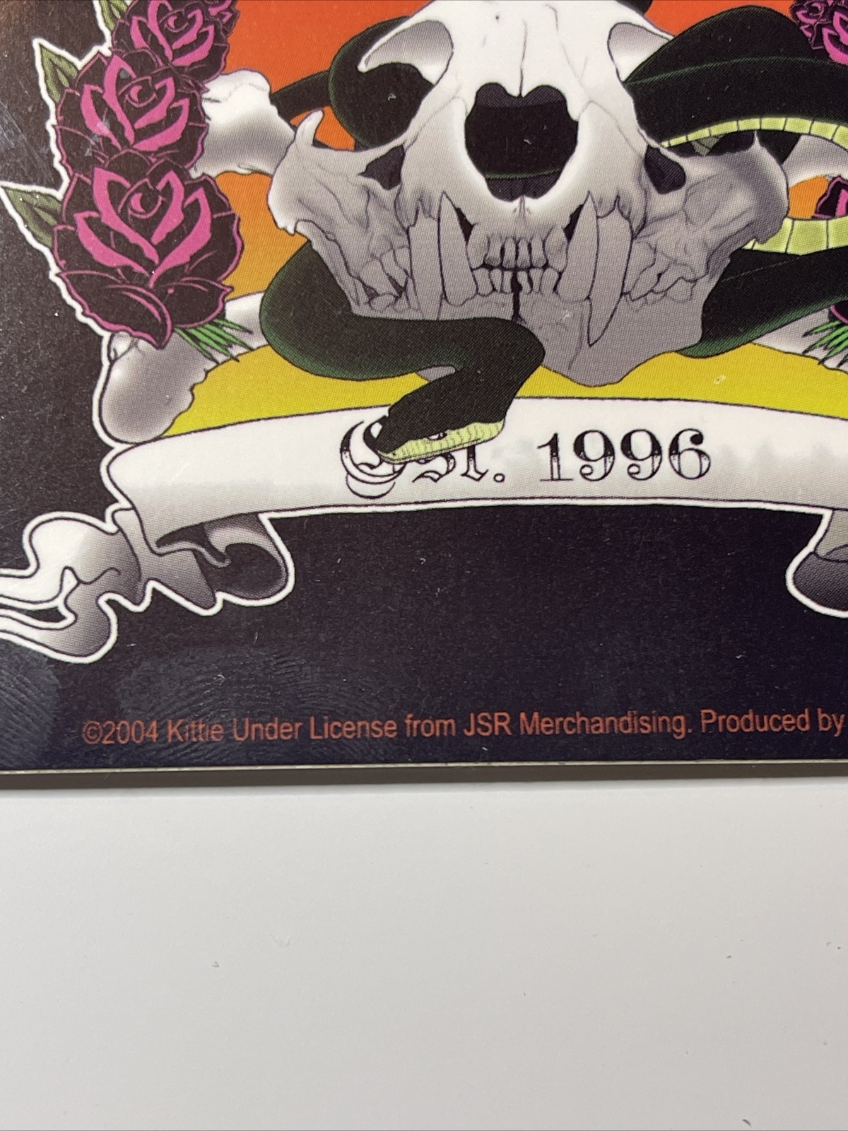 KITTIE Band Vinyl Sticker: Licensed, Vintage 2004, Excellent Condition, Rare