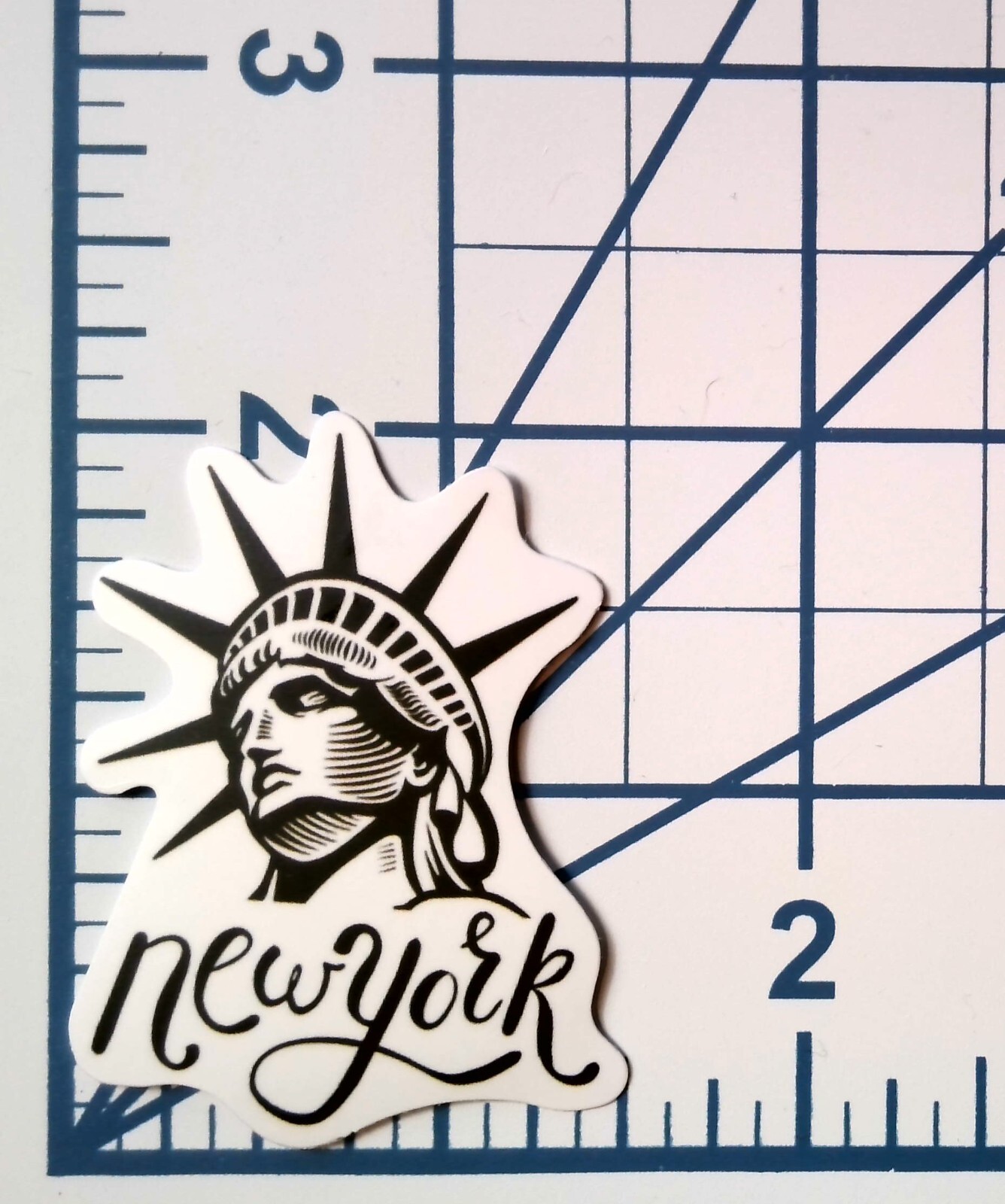 New York City Statue of Liberty Die Cut Vinyl Sticker Decal Travel Durable