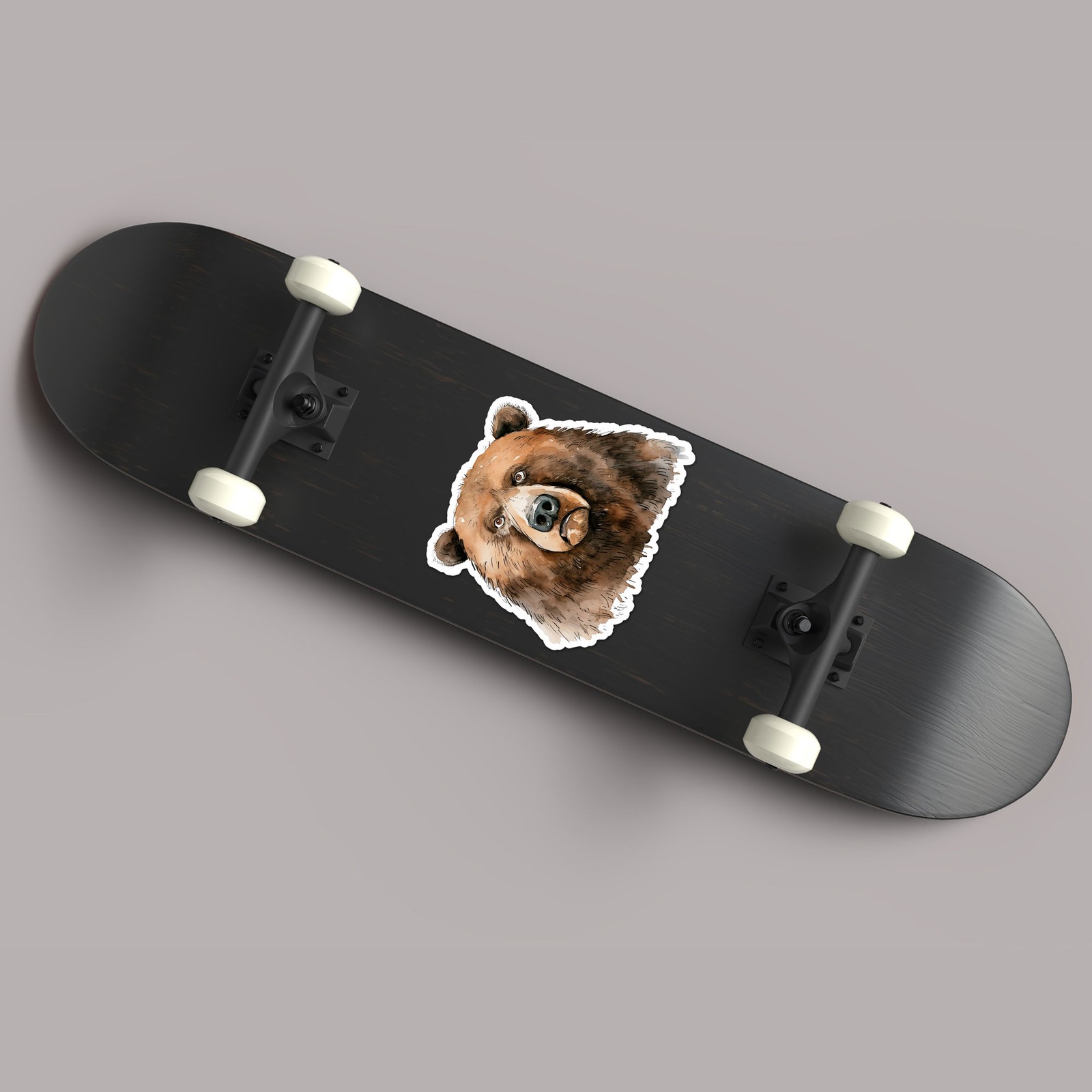 Grizzly Brown Bear – Vinyl Decal Sticker – Car Window Laptop – ebn12393