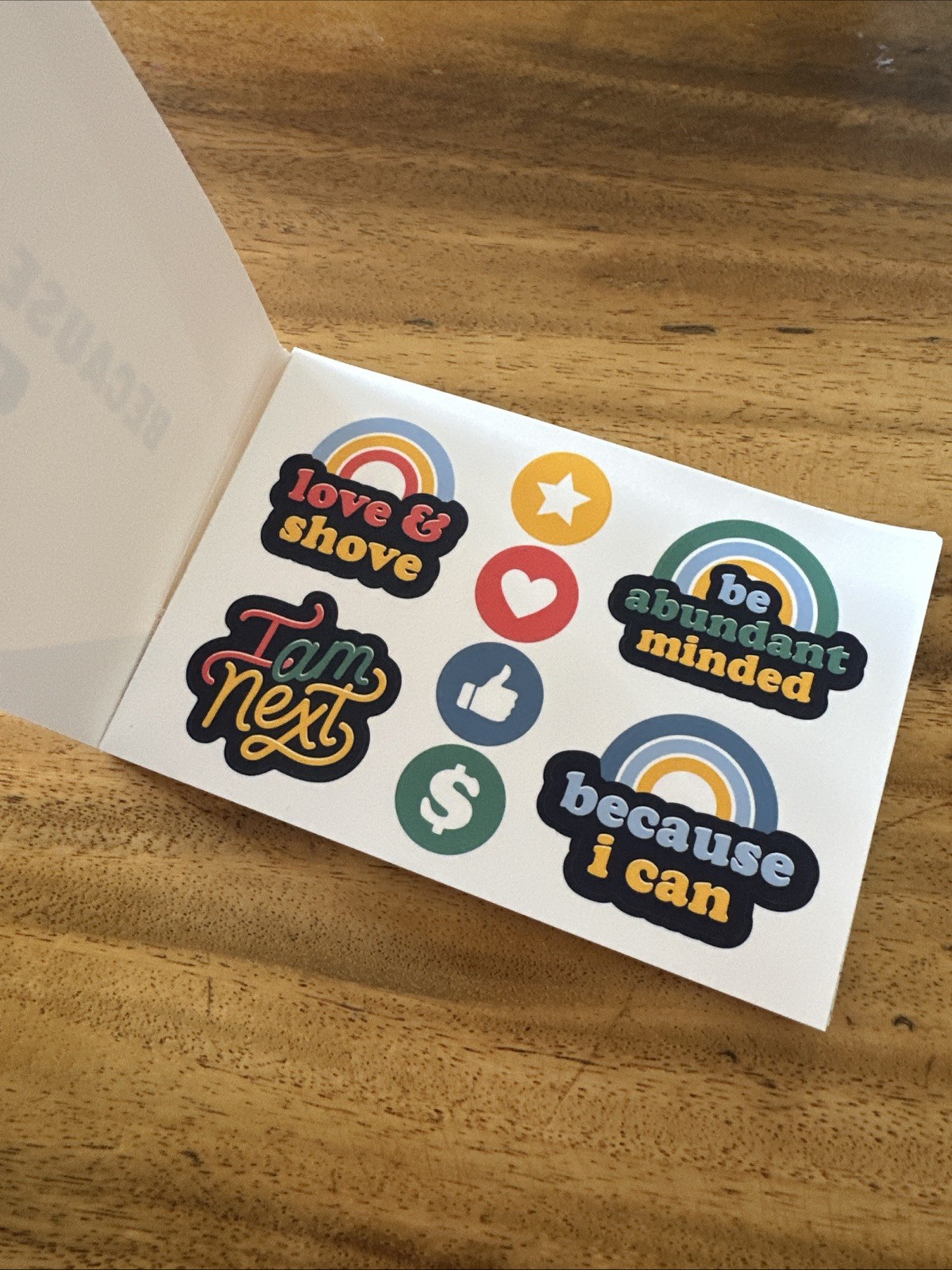 Stickers, Alison J Prince Because I Can Life Motivational Sticker Book