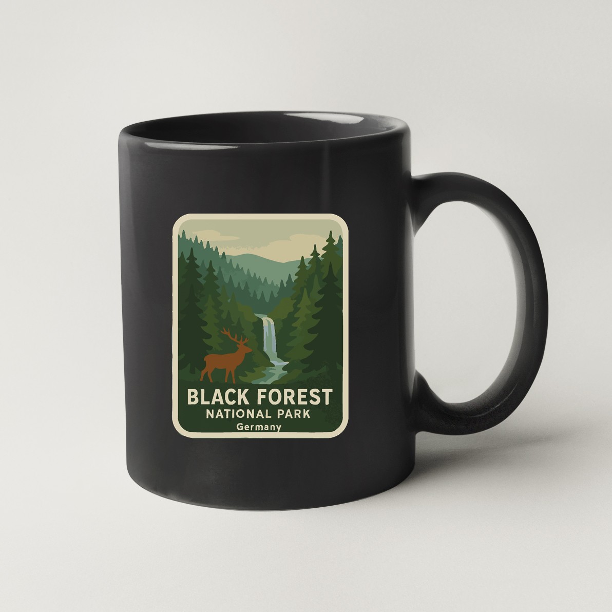 Black Forest Germany National Park Sticker Decal Vinyl Die-Cut World