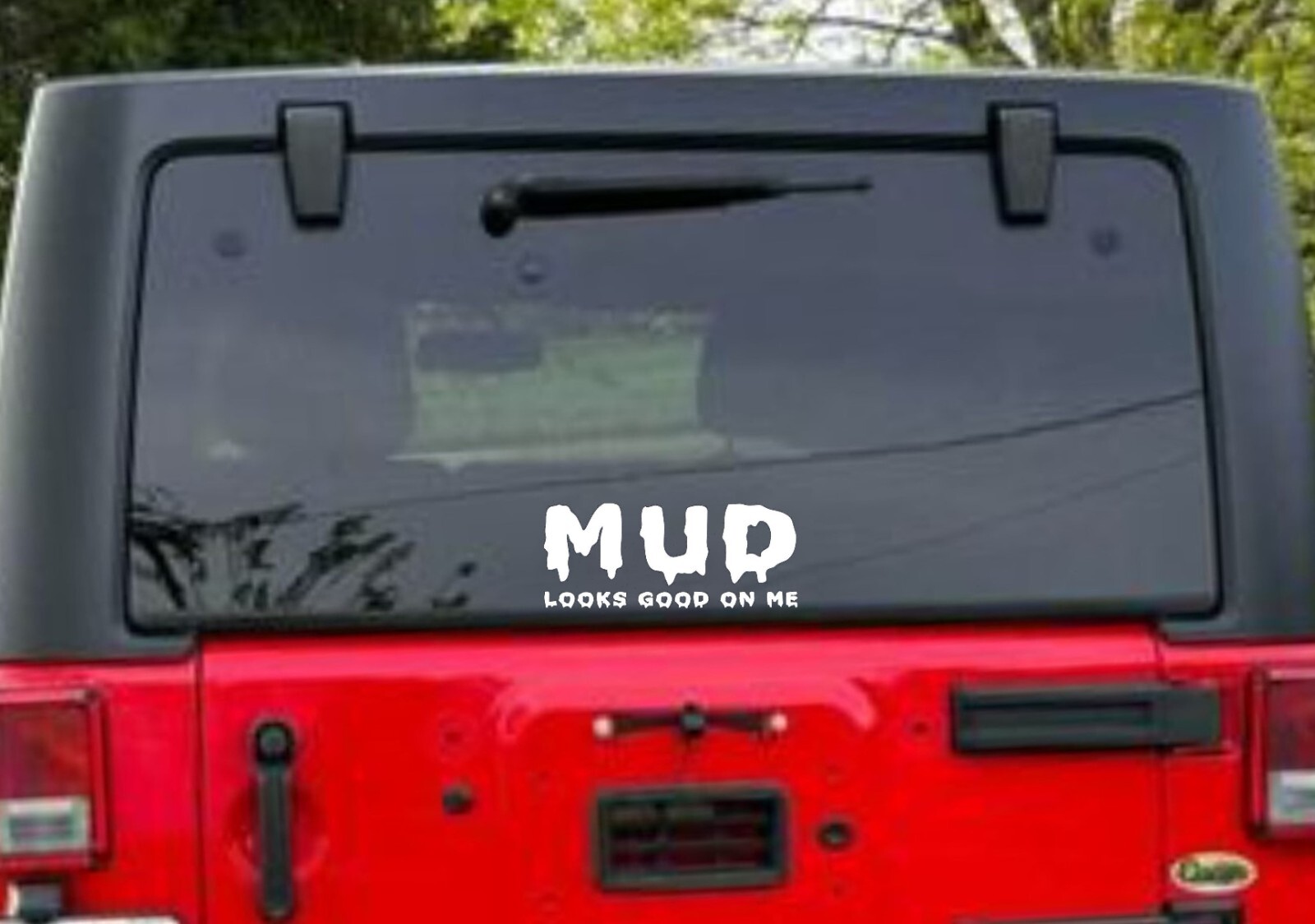 Mud Off Road ATV Racing Decal Sticker Dirt Bike Motocross 4 Wheeler
