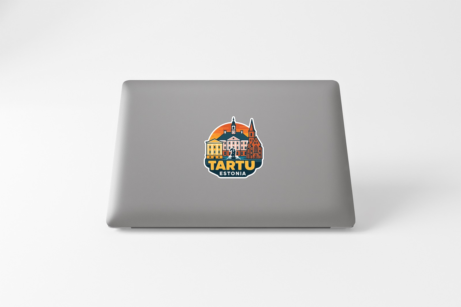 Tartu Estonia Sticker Decal Vinyl Die-Cut City Skyline Landmark Design