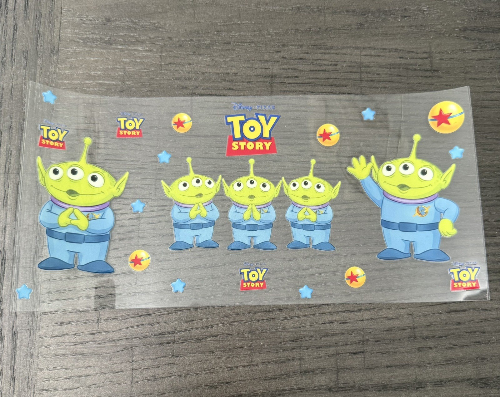10 mix UV DTF 16 oz Cup Wraps Mostly Disney Villains Toy Story Cars New