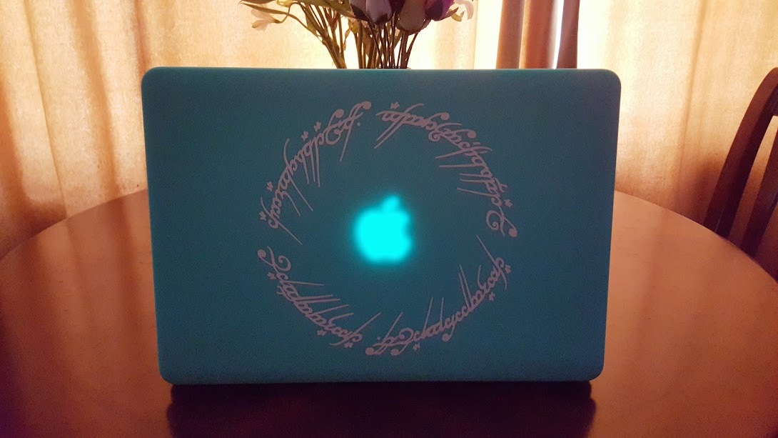 Lord of the Rings Ring of Power Inscription Custom Vinyl Sticker Decal