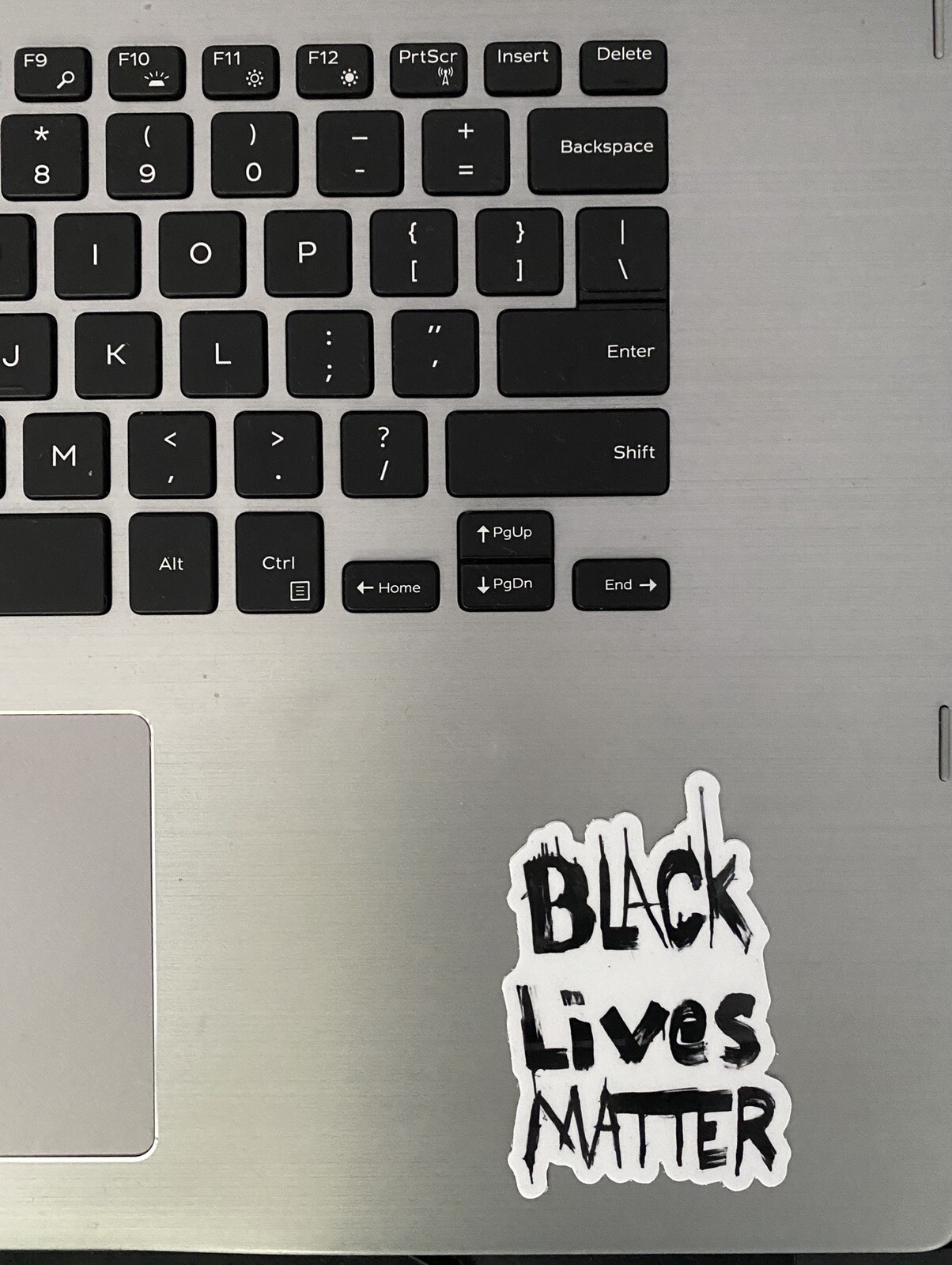 Black Lives Matter Vinyl B&W High Quality BLM ORIGINAL ART