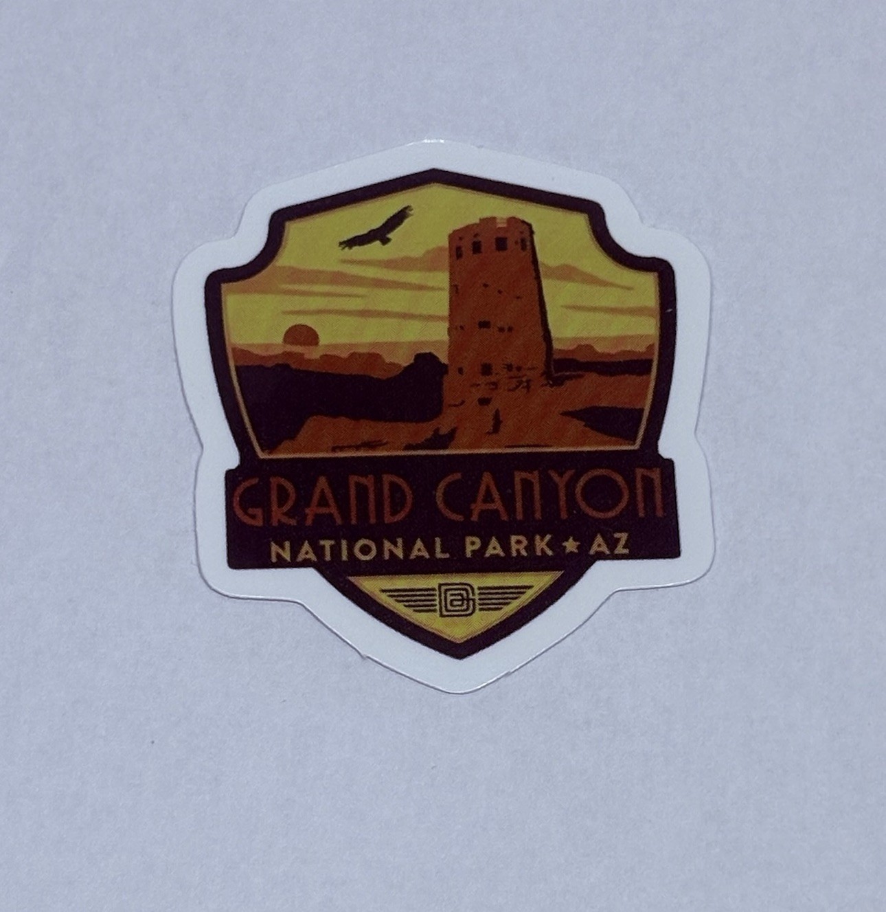 Grand Canyon National Park Sticker Eagle Flying Travel Decal Vinyl Souvenir Tc6
