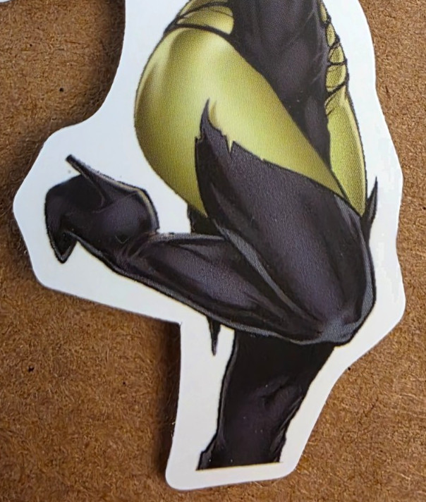 Halloween Sticker Girl Witch Vampire Ghost Green Ogre Orc Art Comic Anime Manga