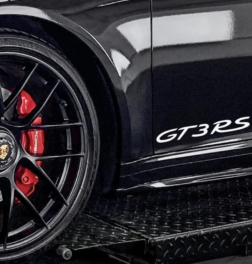 Porsche GT3 RS Decal Set – High-Quality Vinyl Stickers (Non-OEM) for 911 GT3 RS