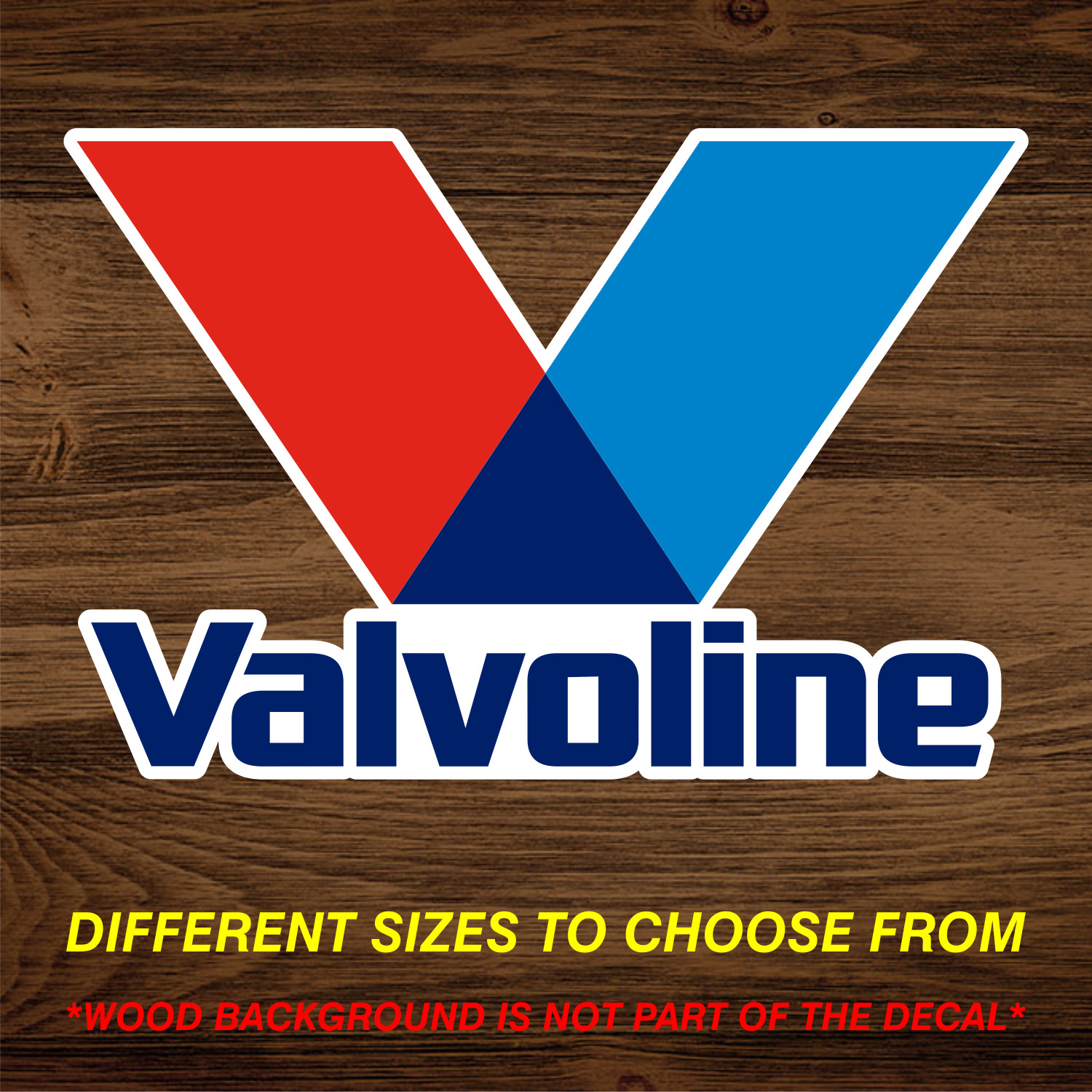 Valvoline Racing Oil Vinyl Decal Sticker Free Shipping