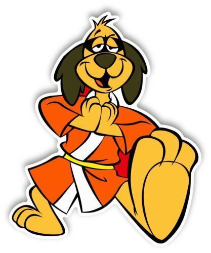 Hong Kong Phooey Cartoon Sticker Decal for Kids Computer Laptop Wall Car
