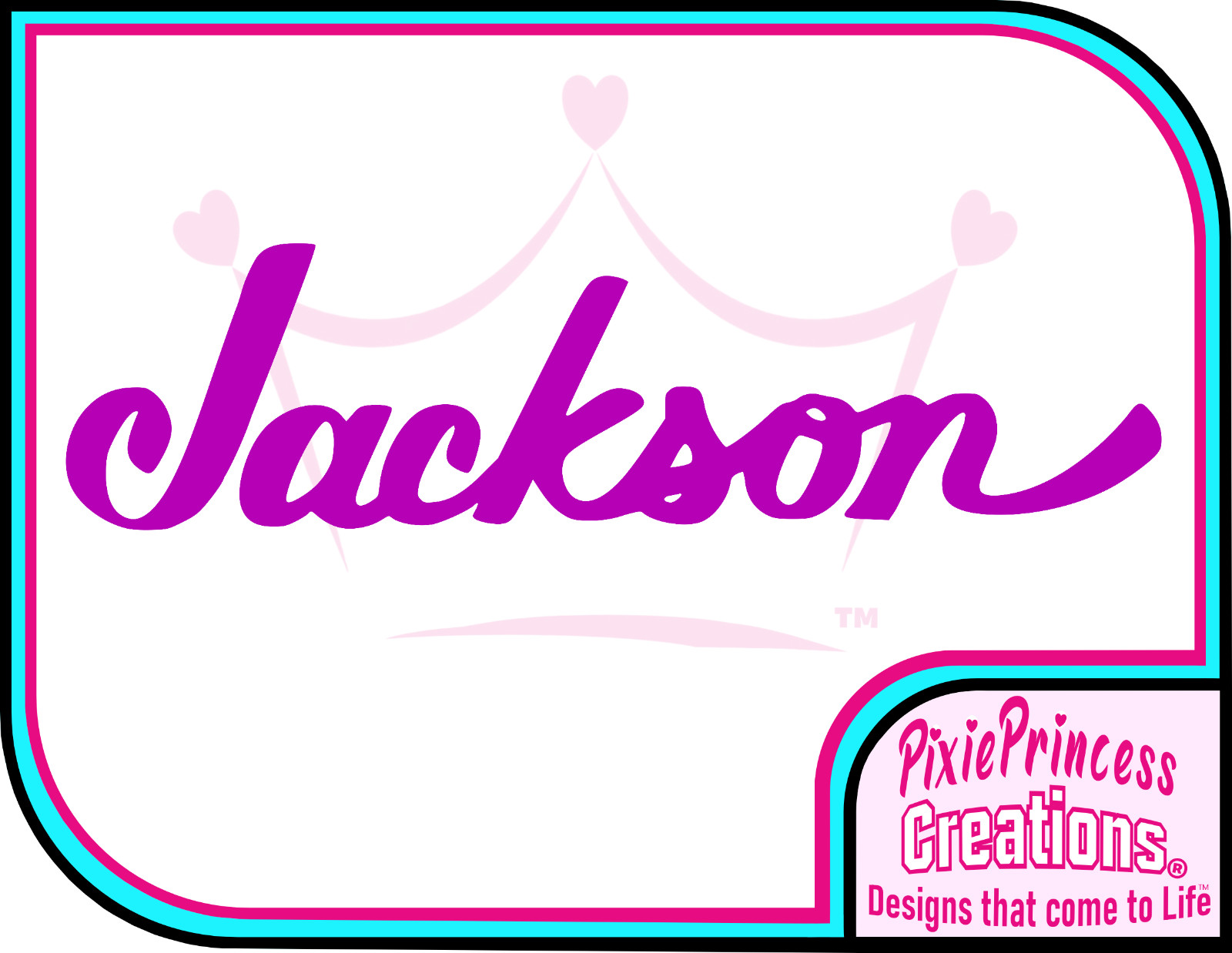 Jackson Guitar Bass Logo A Vinyl Sticker Amp Display Store Wall Window Music
