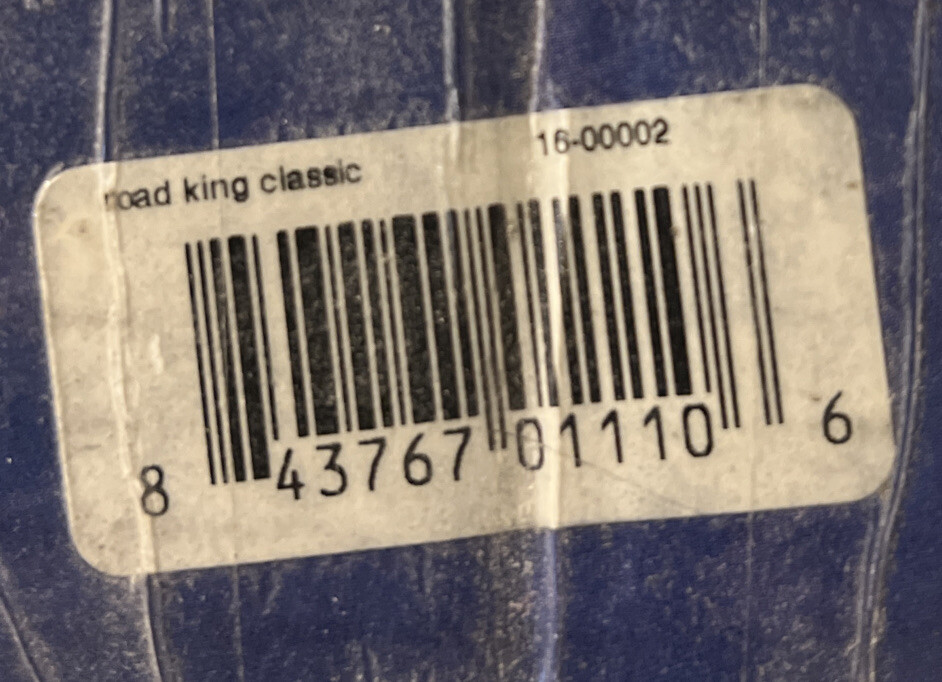 New/Sealed-Fathead Road King Harley Davidson Real Big Vinyl Wall Graphics 5’X4’
