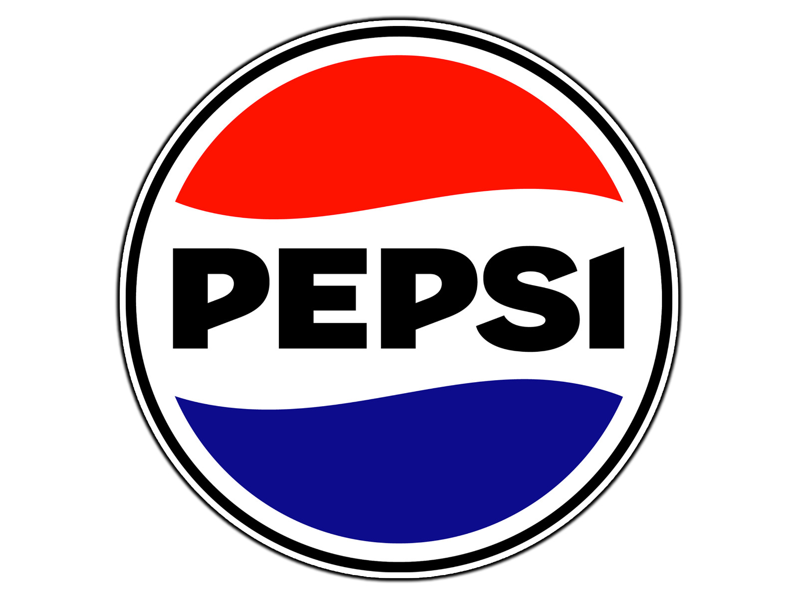#0762 Pepsi Logo #1 Waterproof Vinyl Sticker Decal Die-Cut