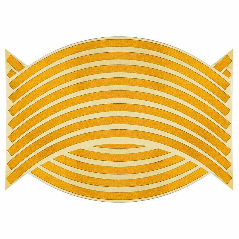 NEW Wheel Strips Stickers Decals Reflective Rim Tape Bike Motorcycle Car Tapes