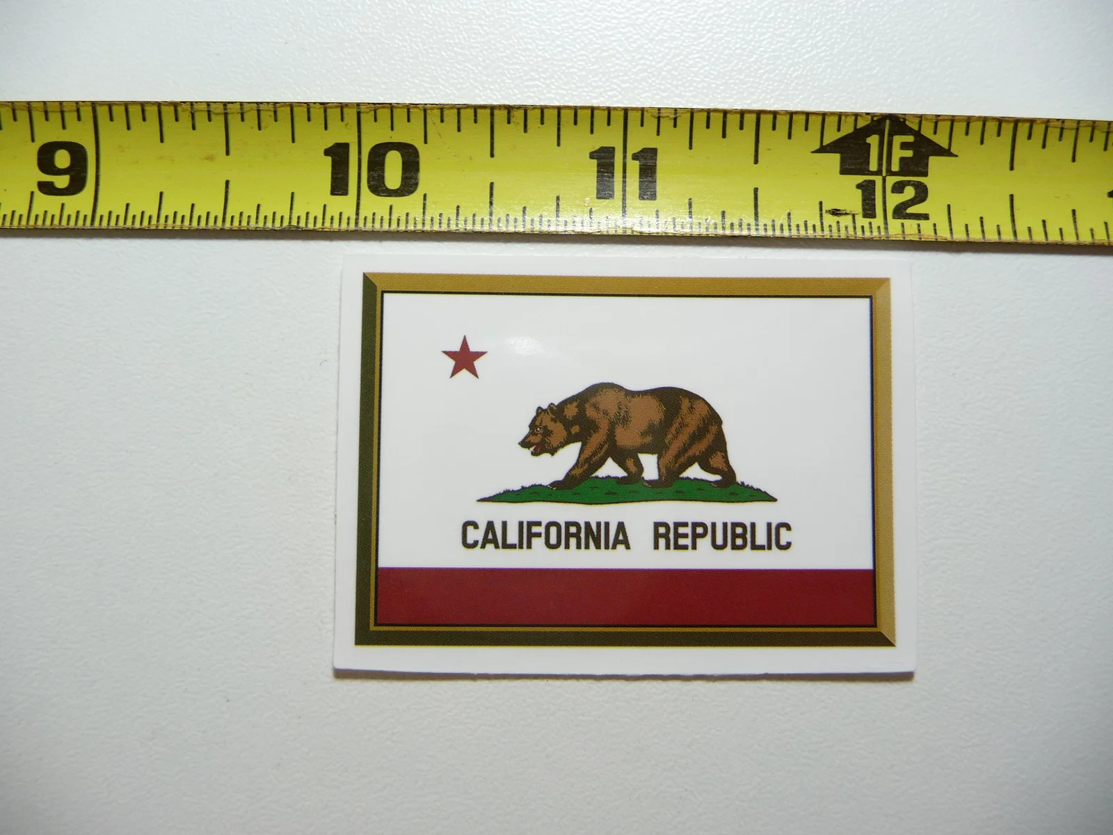 CALIFORNIA REPUBLIC FLAG SMALL STICKER DECAL PRIDE STATE FUNNY