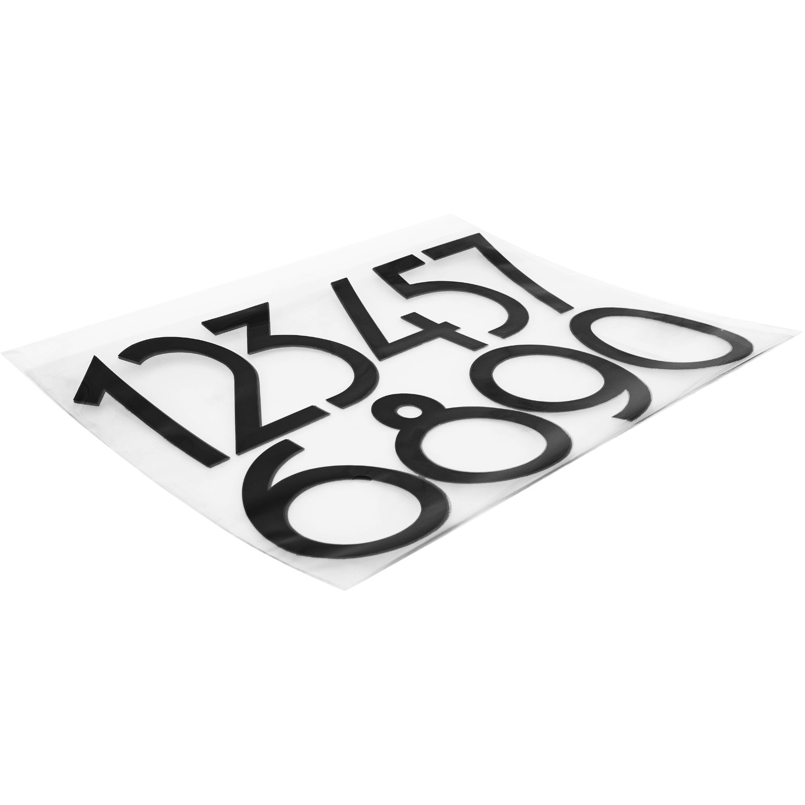 4 Set Number Vinyl Lettering Sticker Decal 1 2 3 4 5 6 7 8 9 0