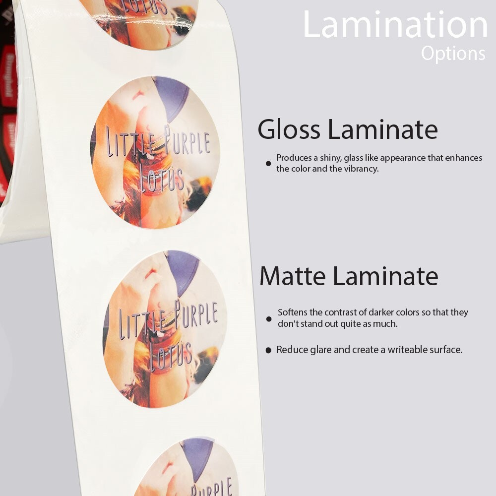 Square / Rectangle Custom Printed Stickers Labels Full Color Stickers & Labels