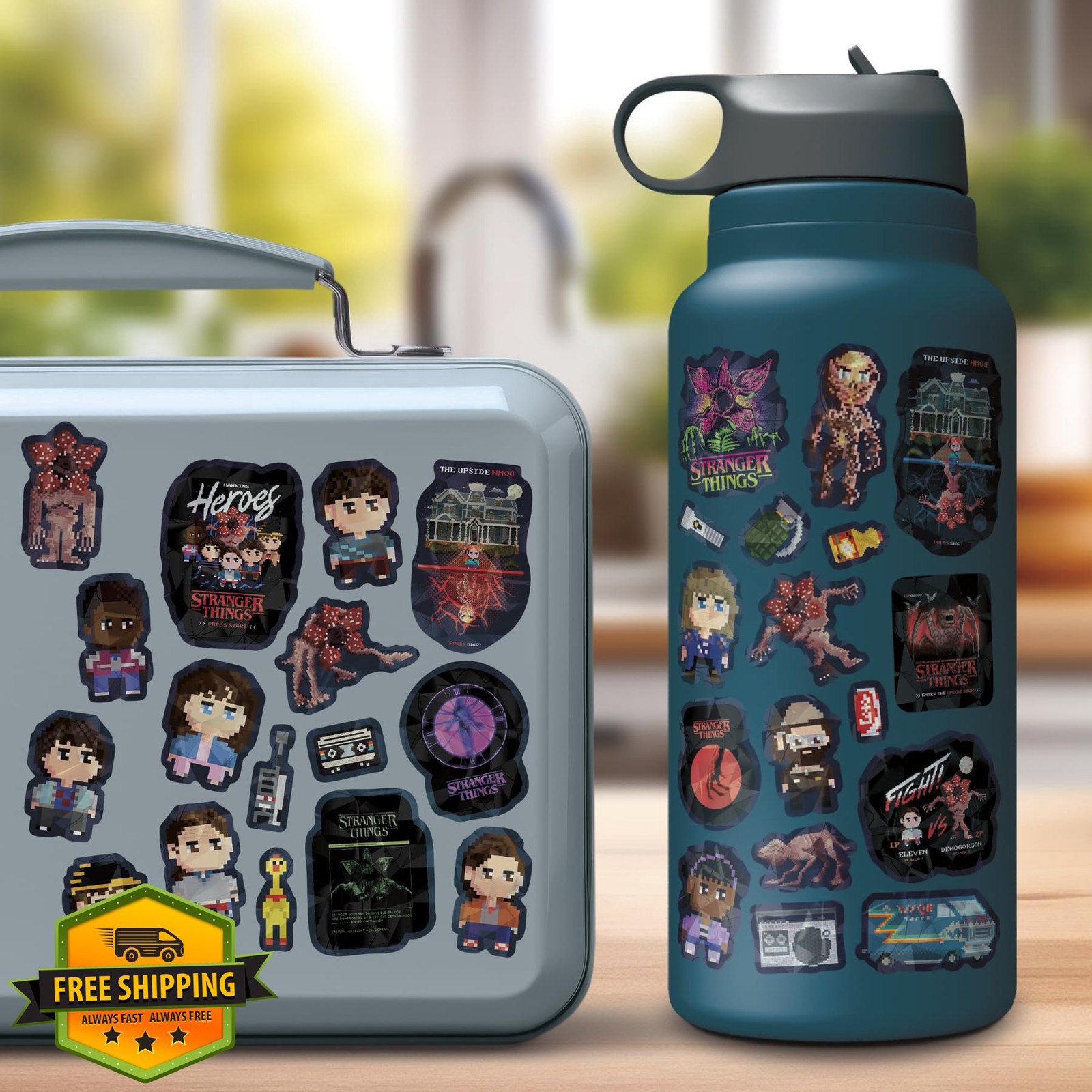 Trends International Stranger Things 5 sticker