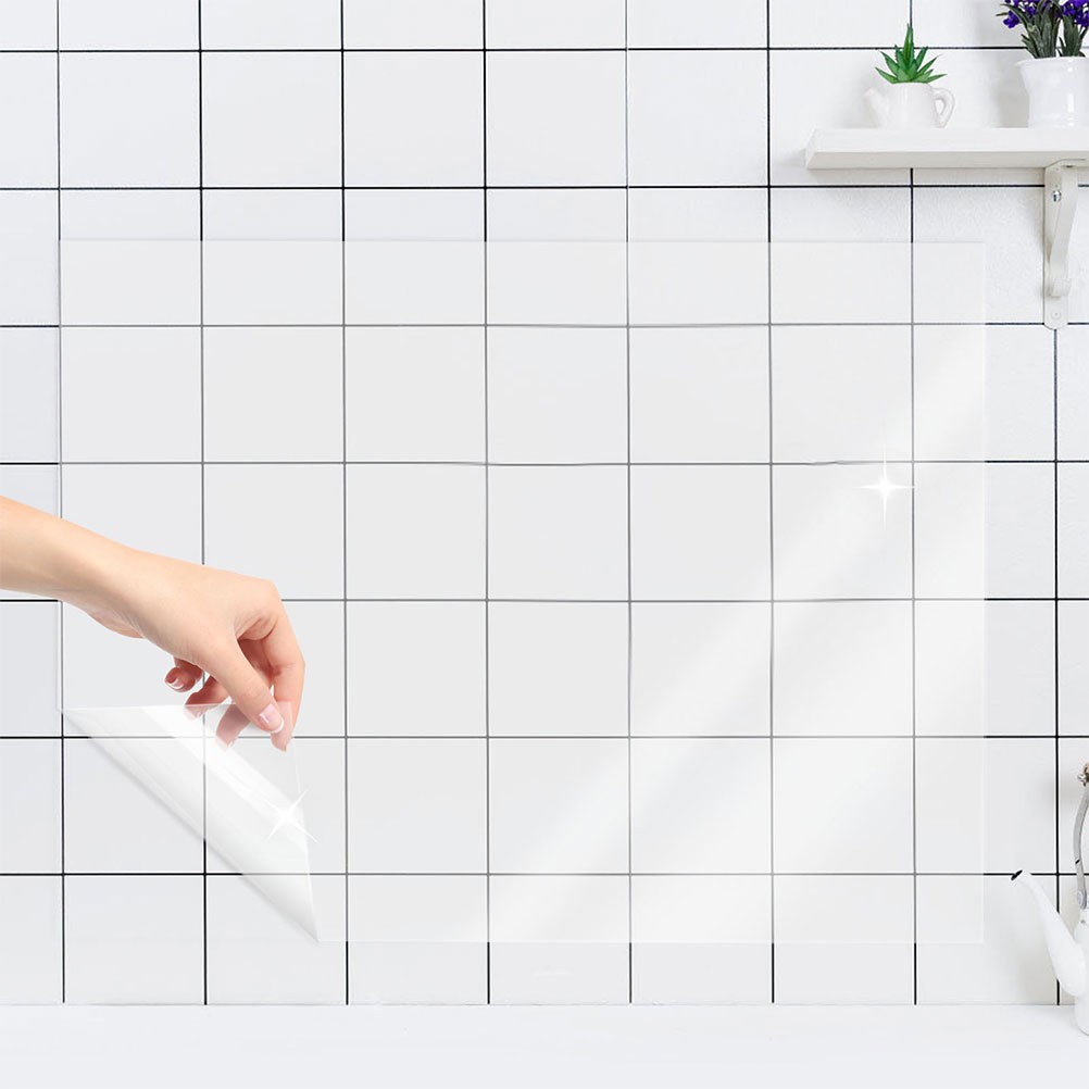 Kitchen Oil Proof Transparent Wall Protector Film Electrostatic Adhesive Sticker