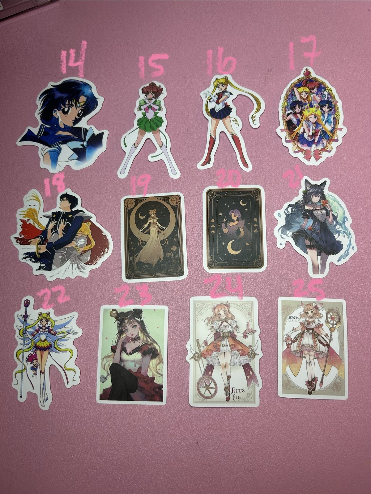 Sailor Moon And More Anime Stickers