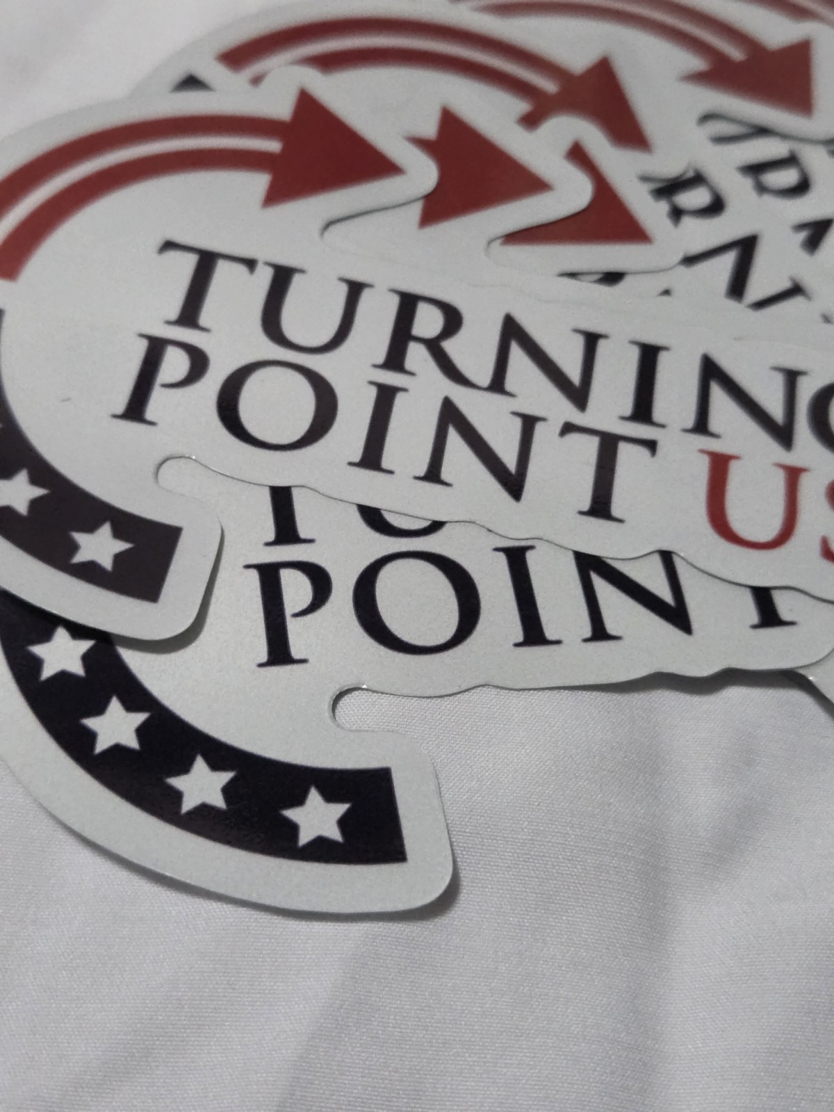 10pc Turning Point USA – Sticker Graphic – Auto, Wall, Laptop, Cell, Tumblers