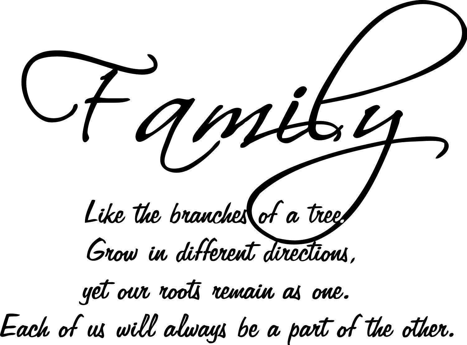 Home LOVE Wall Decals Quote Vinyl Wall Stickers Art Scripture Bedroom Decor