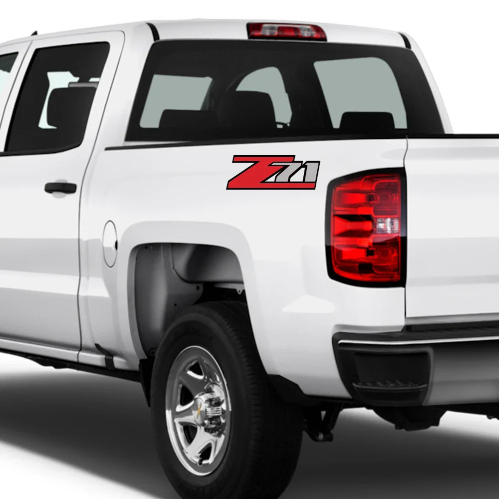 Aftermarket Z71 Tailgate & Body Decal for Chevrolet Silverado / Colorado 1500 /