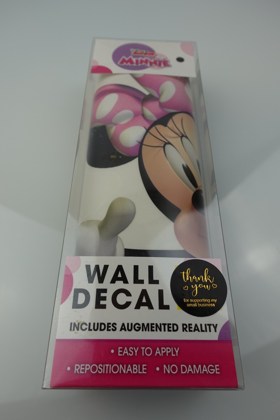 Disney Mickey Mouse and Minnie Mouse Wall Decal Decor Peel Stick Repositionable