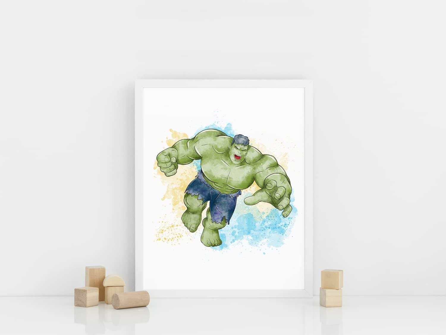 ® Superhero Wall Decor, Superhero Wall Art for Boys Bedroom, Avengers Prints, Se