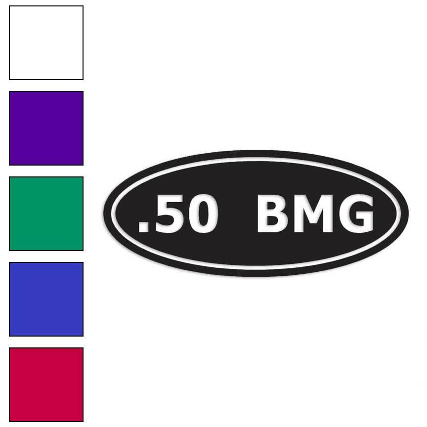 .50 BMG Ammo, Vinyl Decal Sticker, Multiple Colors & Sizes #28