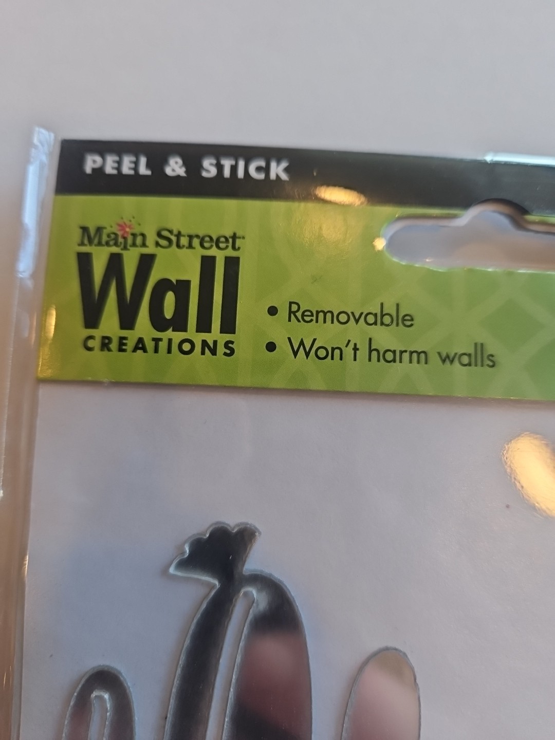 2 Main Street Wall Creations Peel & Stick Cactus Succulents Mirror Plants Decor
