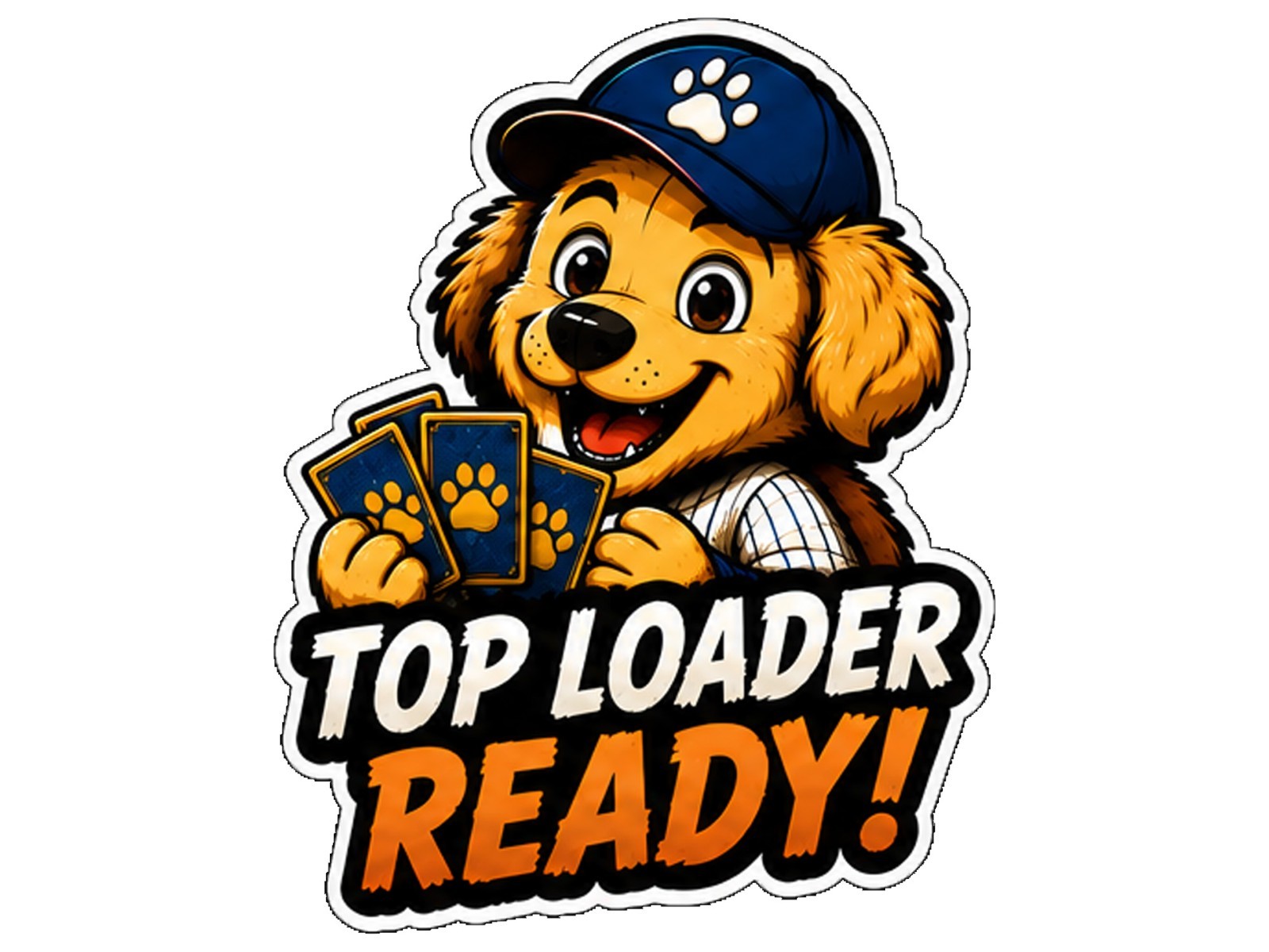 Pack Dog Decal Sticker Trading Card Pack Opening Sticker Car Window Bottle