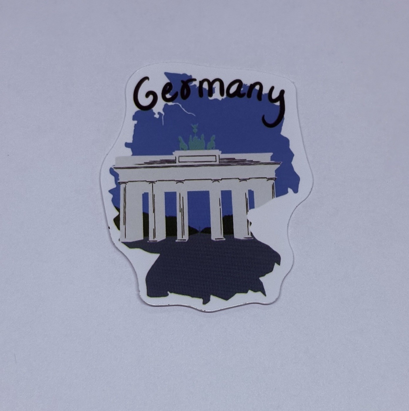 Brandenburg Gate Sticker Berlin Travel City Tour Art Decal Vinyl Souvenir Tc9