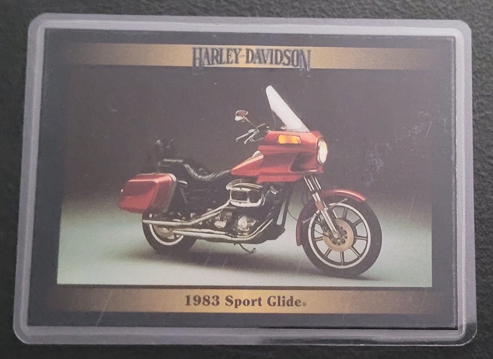 Vintage Harley-Davidson Collectible Card Fridge/Locker/Cabinet Laminated Magnets