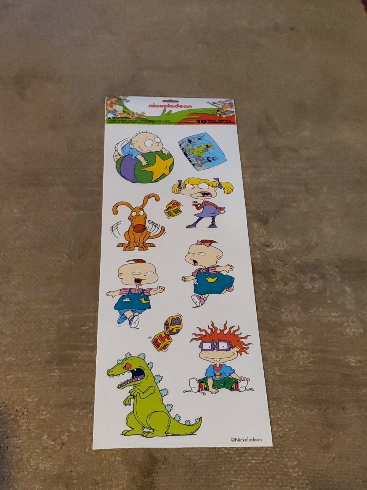 Rugrats Wall Decals One Sheet Of 10 Stickers