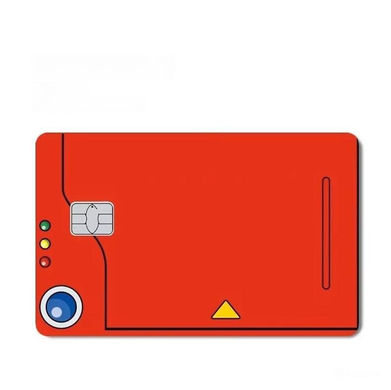 Pokedex Credit Card Skin / Debit Card Sticker Cover