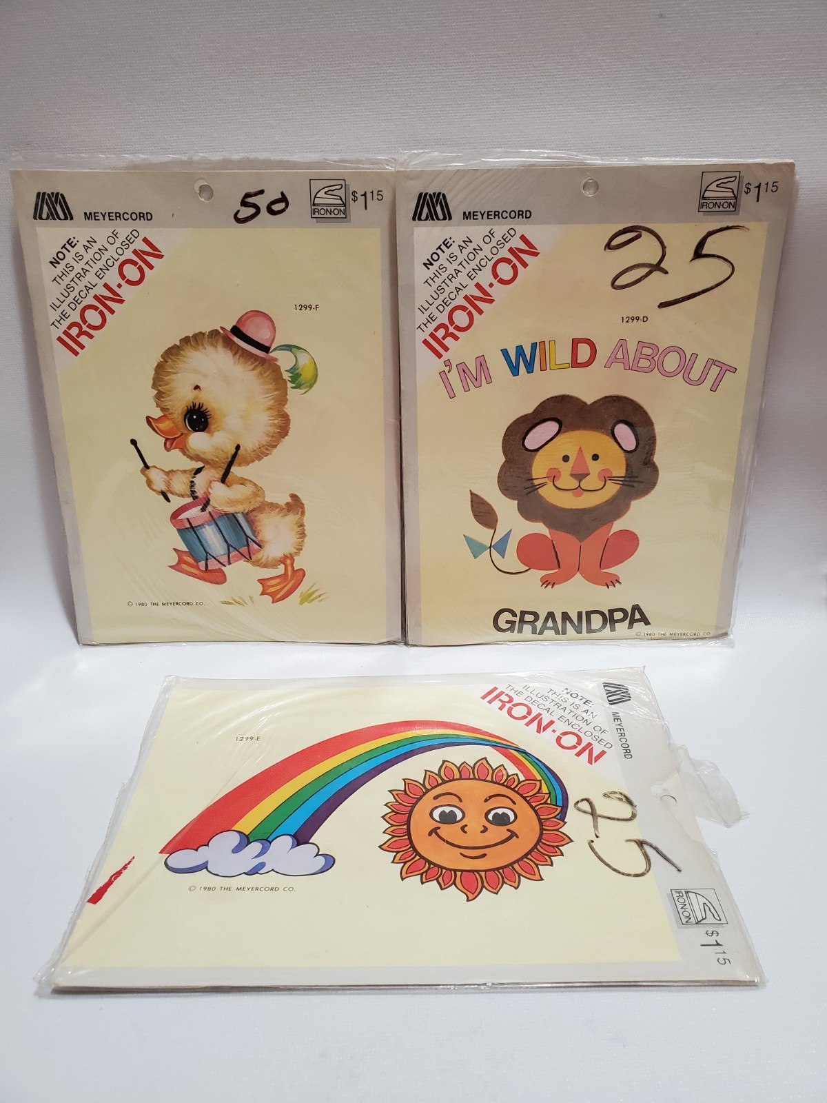 Vintage Lot Art Decals, Fruit & Floral, Children's, Shells, Snowflakes, Cactus