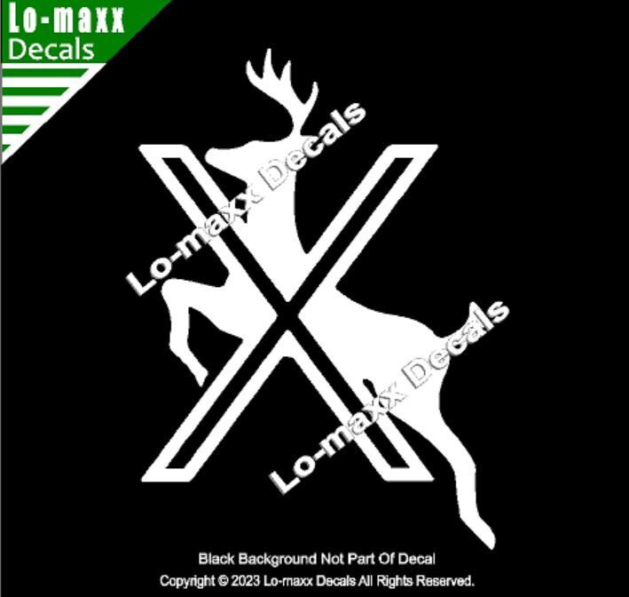 Deer Kill Markings Hunting Trophy Truck SUV Premium Quality Die Cut Vinyl Decal