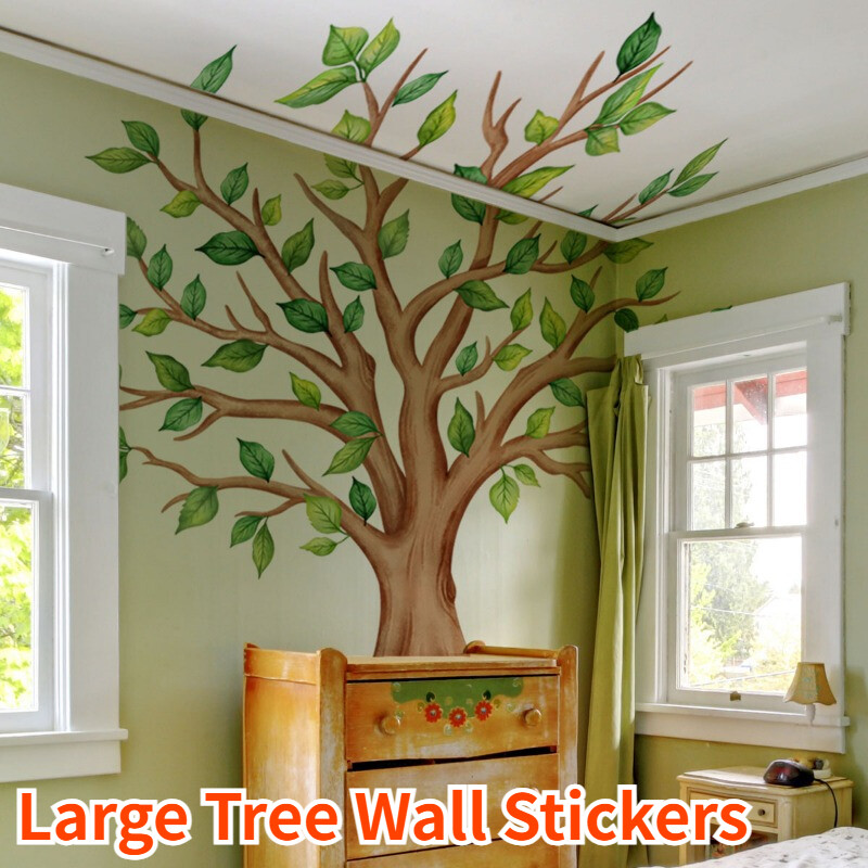 PVC Large Tree Wall Stickers Decal Home for Living Room Bedroom Kids