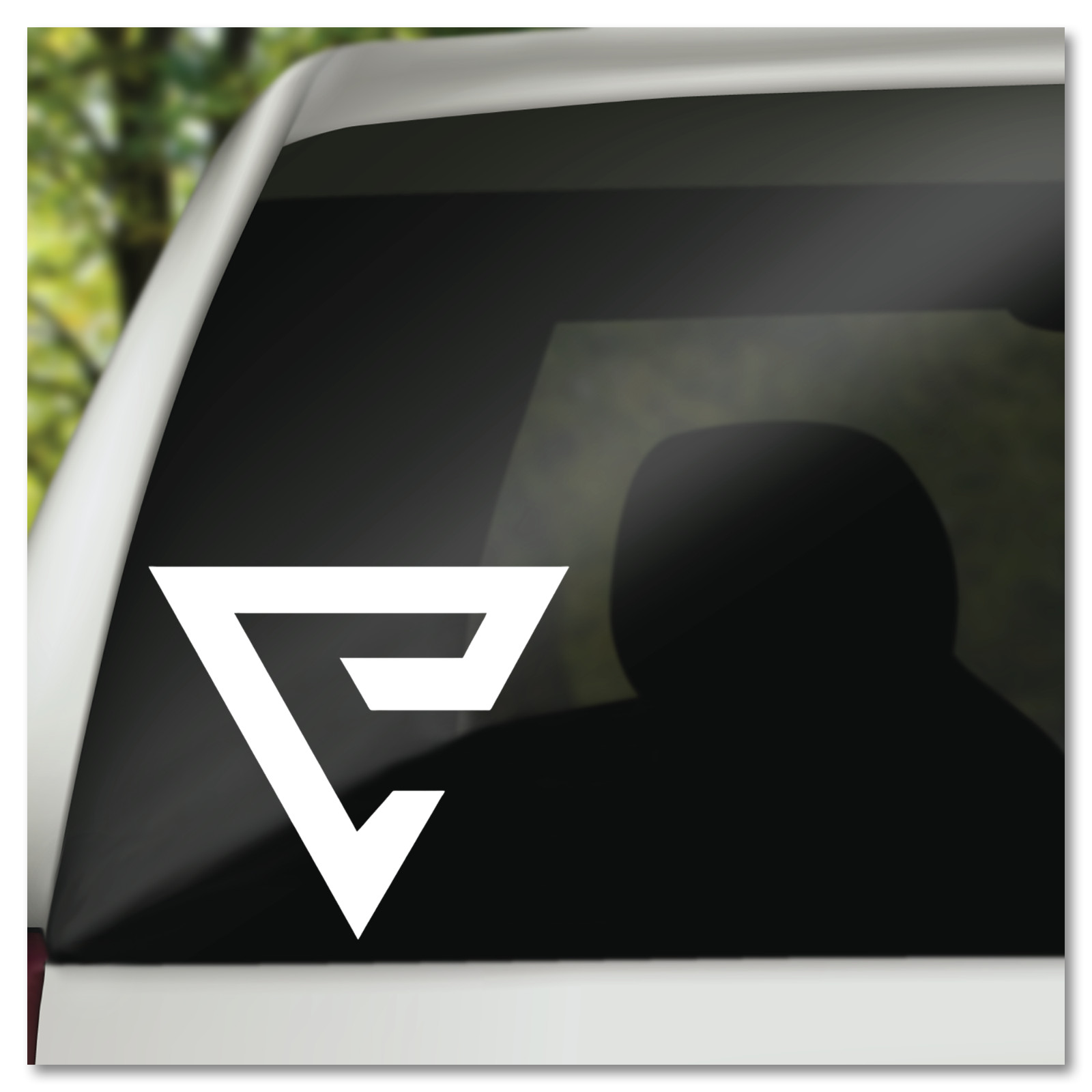 3" The Witcher Quen Symbol Vinyl Decal Sticker