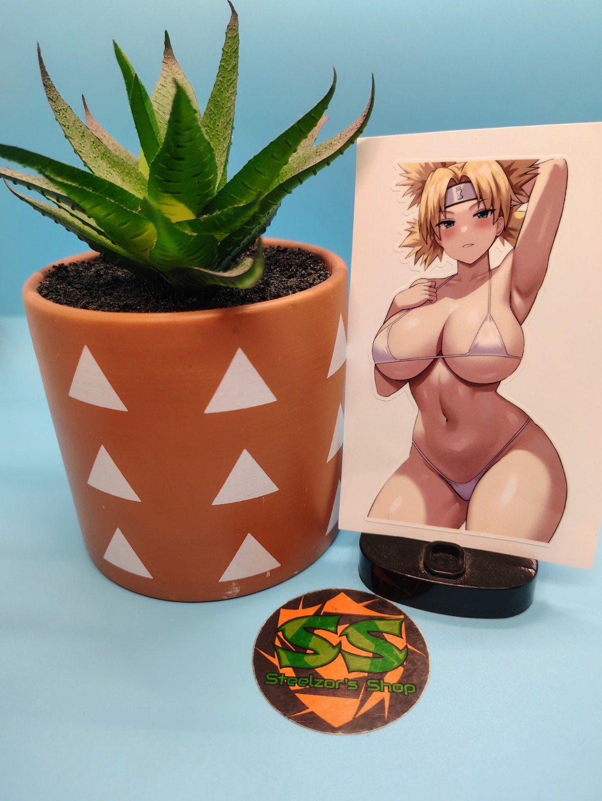 (4.5 Inches) Temari (Bikini) – Water-Resistant Vinyl Sticker