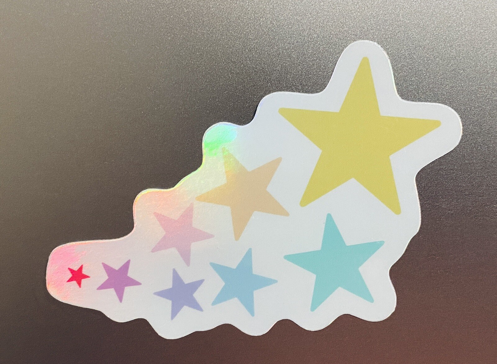 Holographic Star Stars Sticker – Vinyl