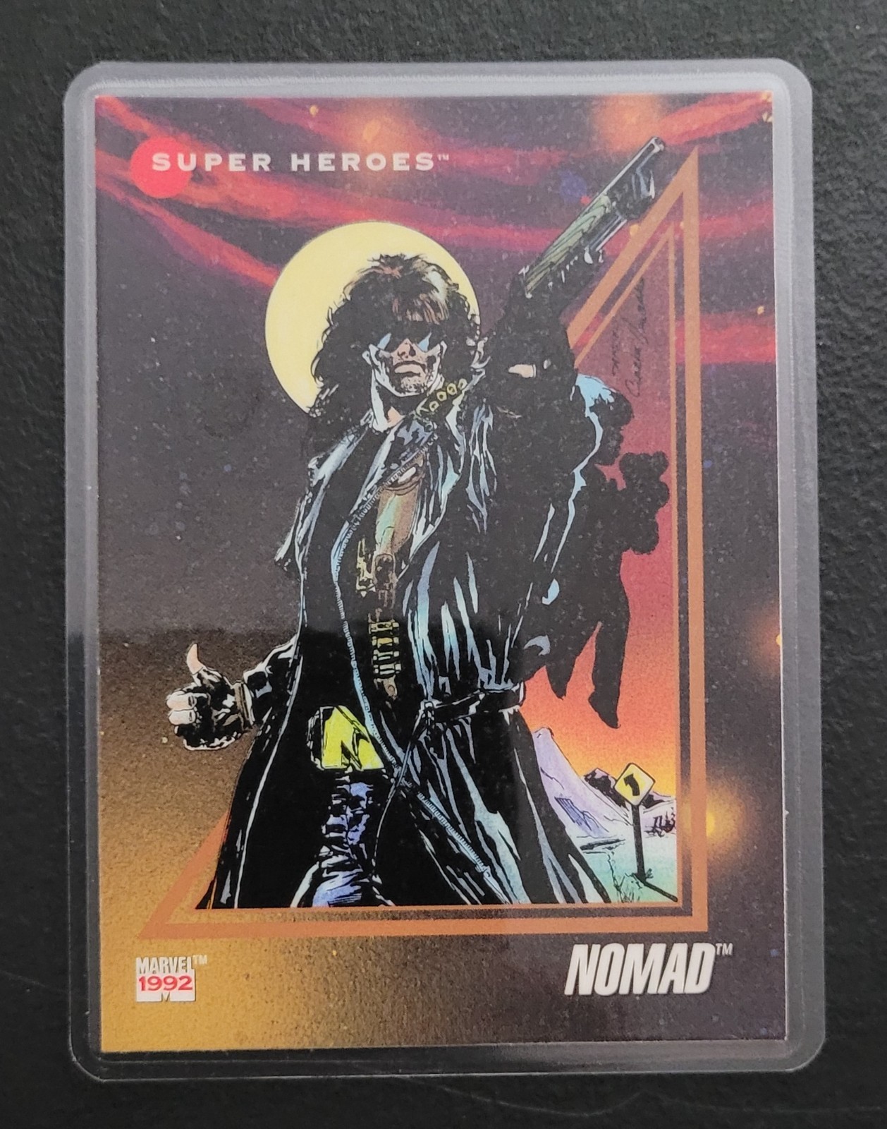 Impel Marvel Universe Superheroes Fridge/Locker/Cabinet Laminated Magnet 1990's