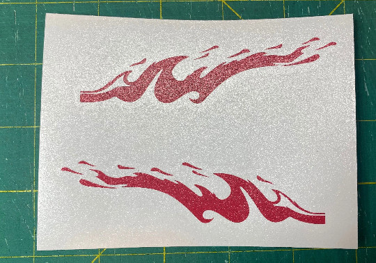 Splash Sides Ocean Waves Set of 2 (L and R) Vinyl Decals