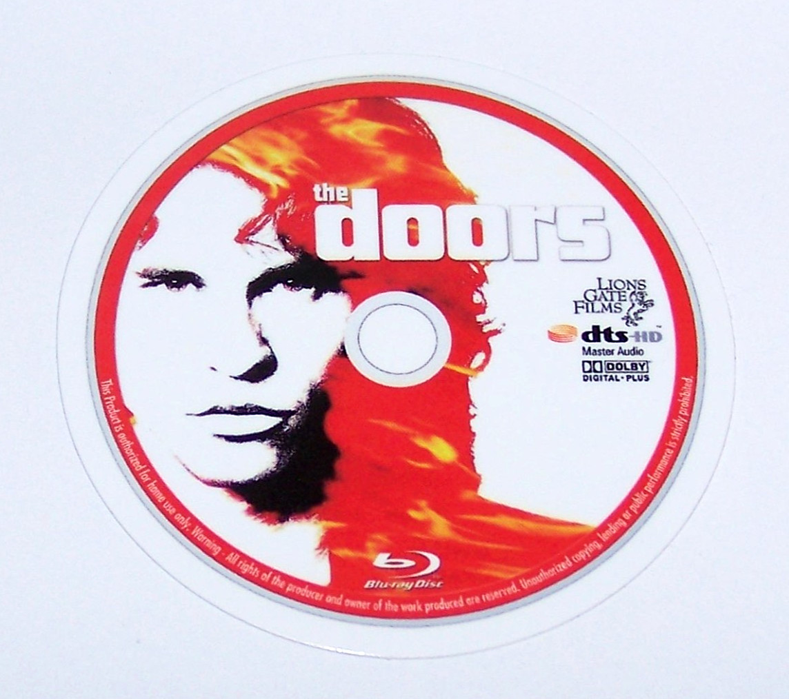 THE DOORS – Logo Die Cut Sticker Decal Music Band Rock The Doors Jim Morrison