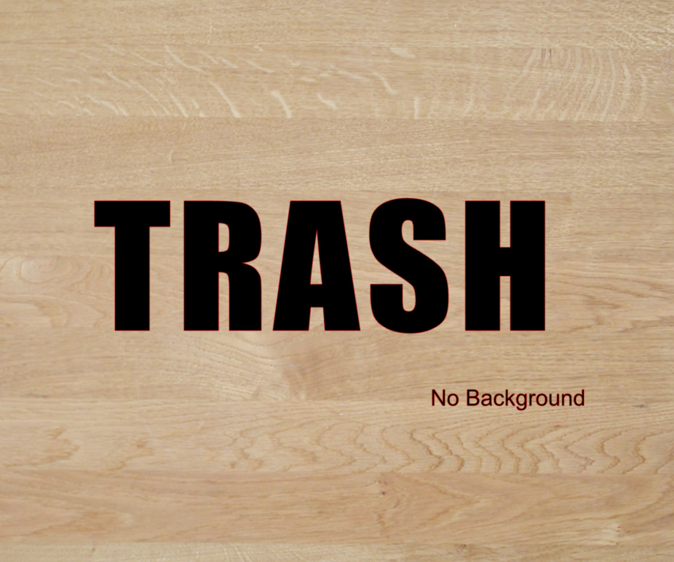 Trash Sticker PICK COLOR Vinyl Decal Garbage Waste Bin Symbol Recycle Wall Door