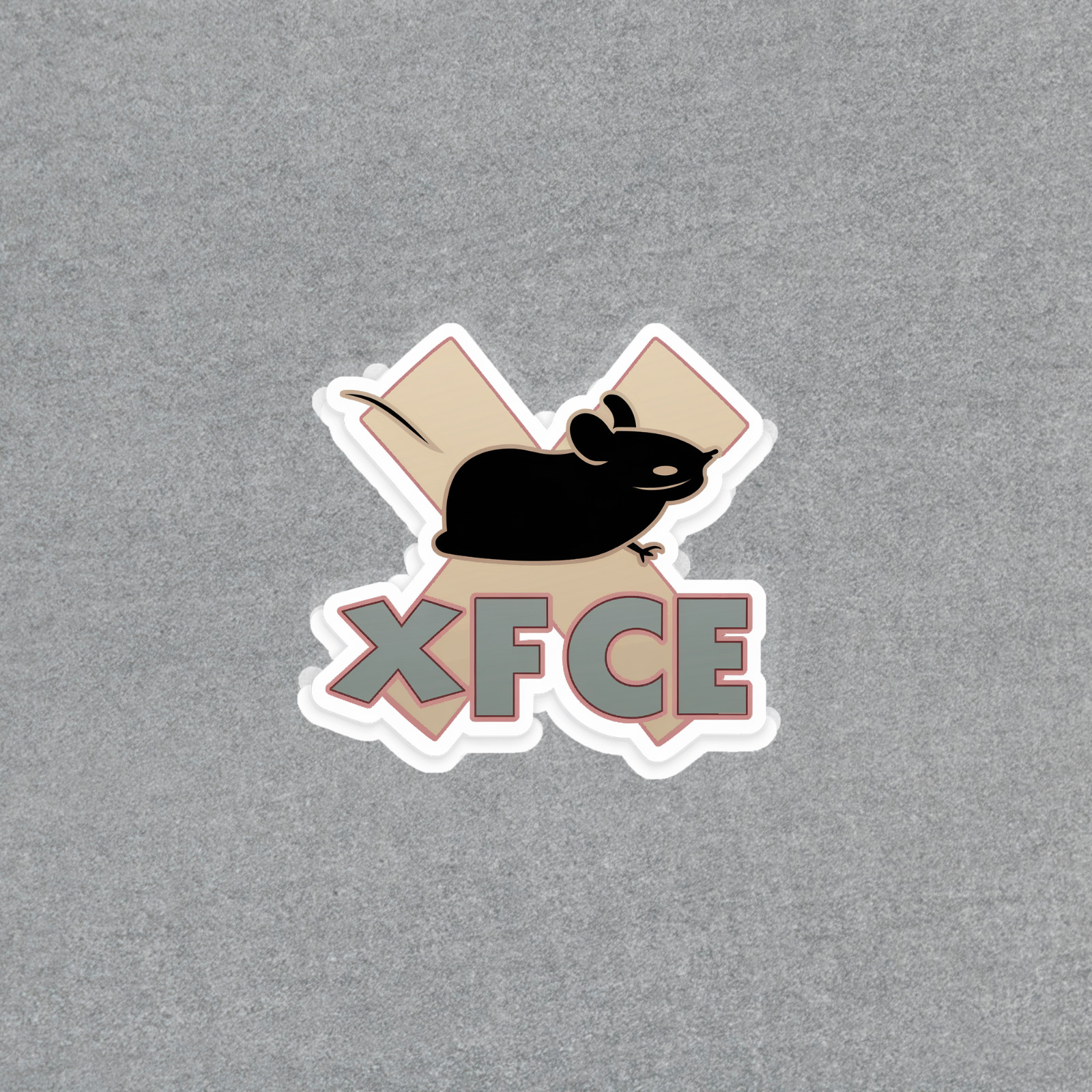 XFCE Linux Distribution Glossy Sticker for Laptops and Devices #5265