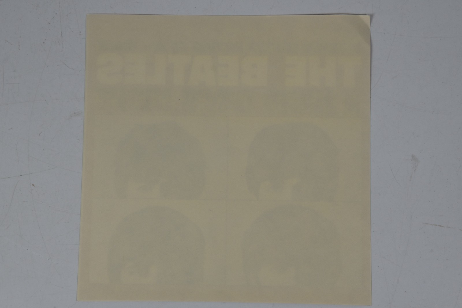 Vintage The Beatles hard Day's Night Cover Art 6" Art Print 45 Record Paper ONLY